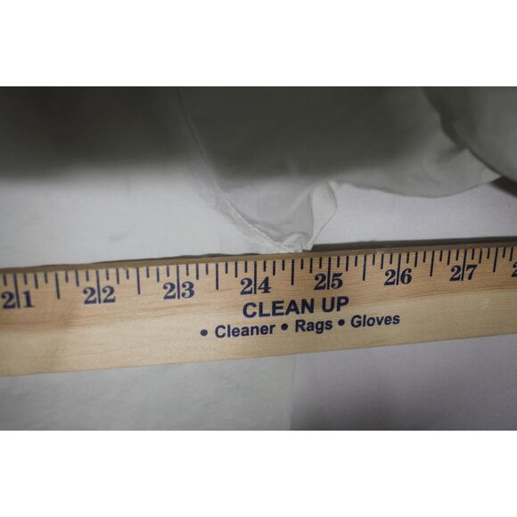 Vintage Adidas Windbreaker Jacket White & Yellow Stripe Logo Large - Picture 11 of 12